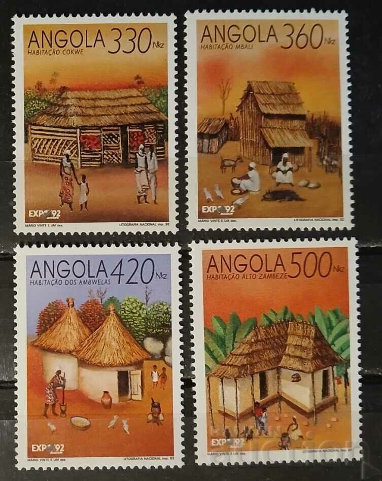 Angola 1992 MNH Buildings