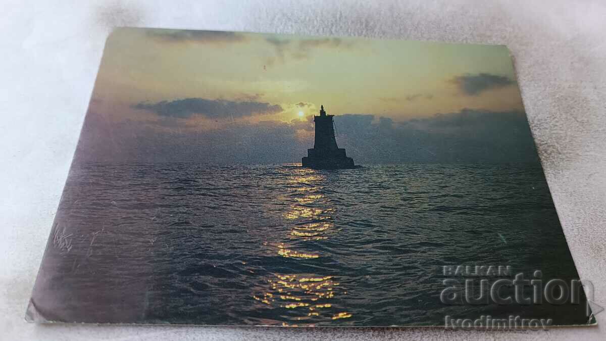 Postcard Bulgarian Black Sea 1990