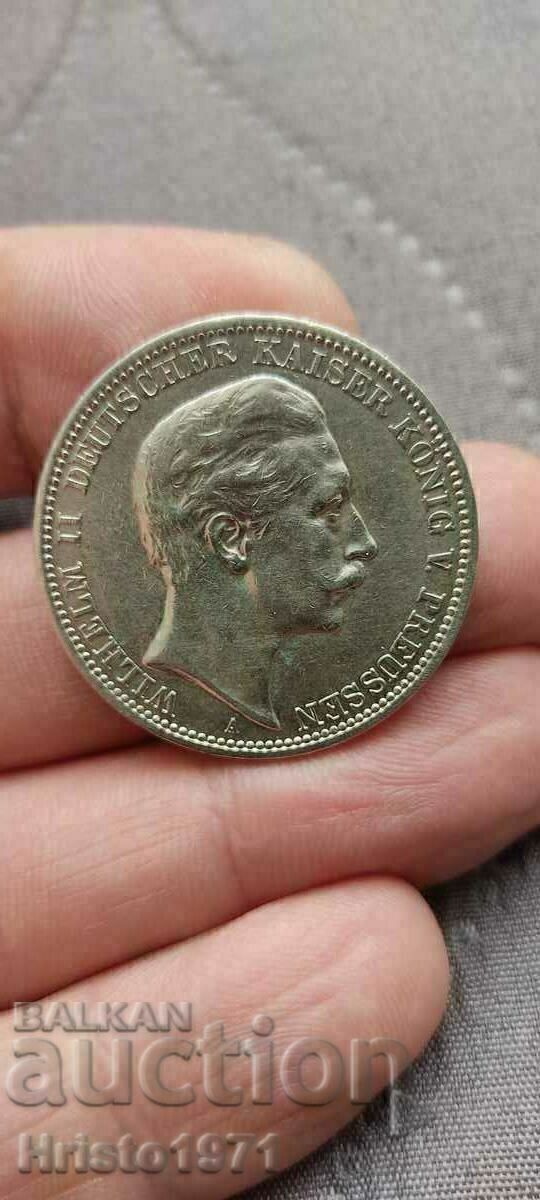 Three stamps 1909 Prussia Three stamps 1909 Prussia