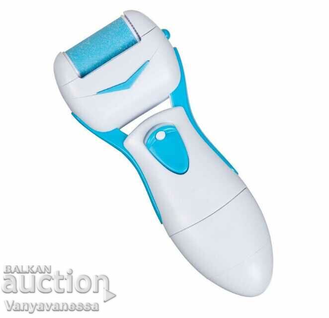 Electric device for peeling heels and cuticles