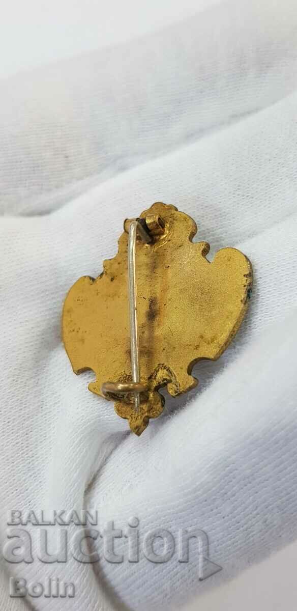 Rare Royal Cyclist Union Badge - 1902 - 5