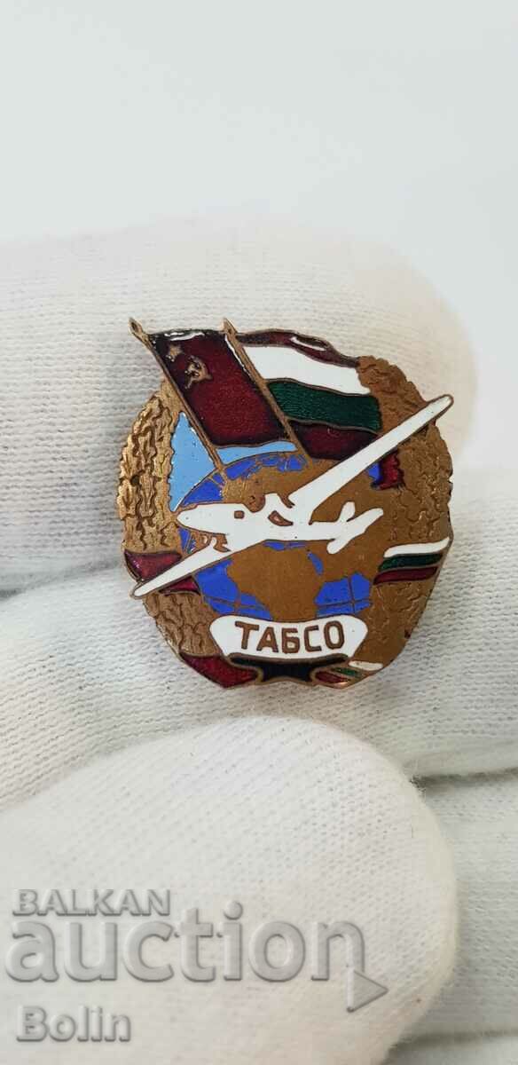 Early Rare Pilot Badge Tabso Aviation Badge