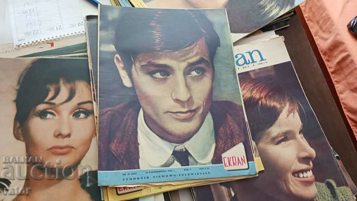 EKRAN magazine, CINEMA magazines 1965-67 - 98 issues - 5 EKRAN magazine, CINEMA magazines 1965-67 - 98 issues - 5