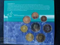 Țările de Jos 2000 - banca euro setată de la 1 cent la 2 euro BU