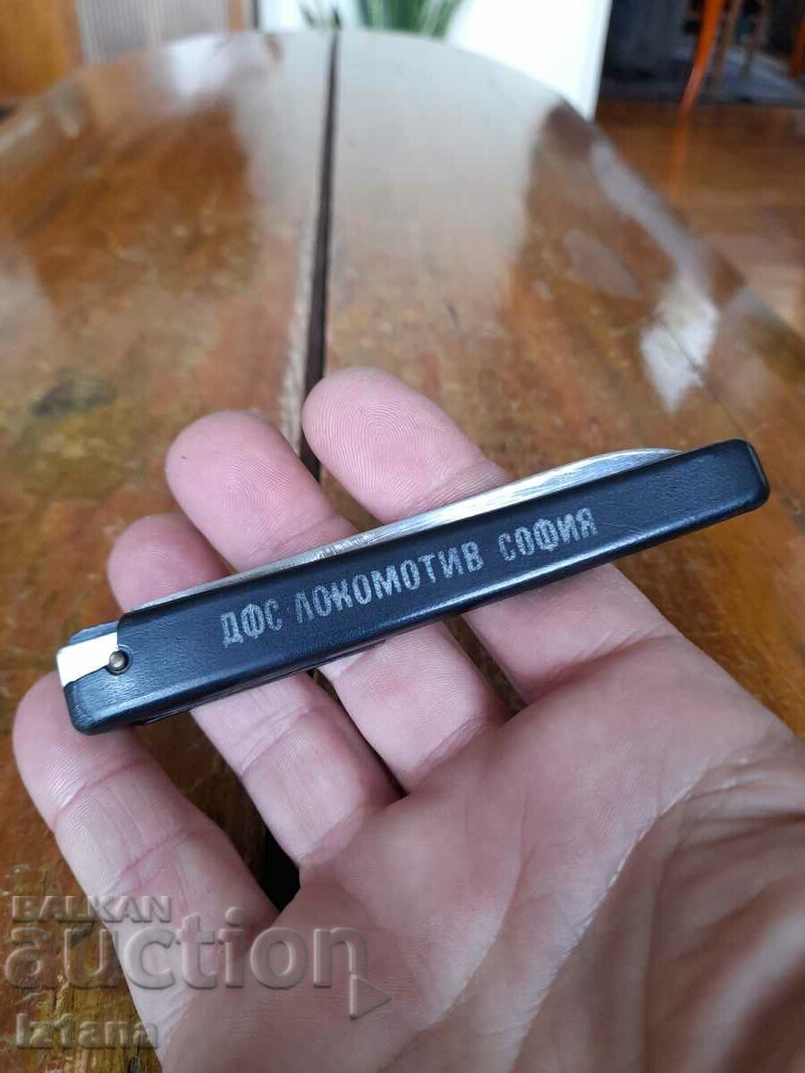 Old pocket knife, blade, blade DFS Lokomotiv Sofia with price 22.00 BGN | € 11.25