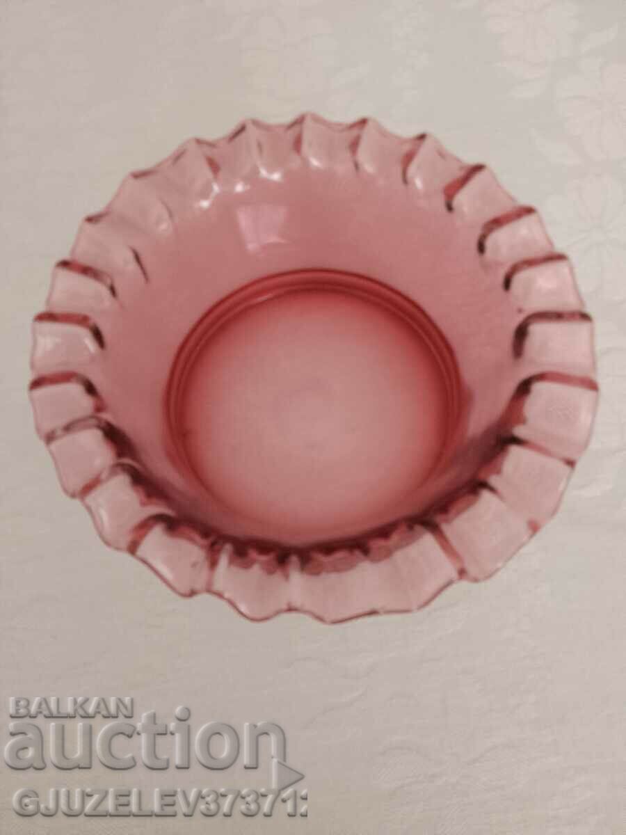 Γυάλινη μπομπονιέρα Art Deco με ανάγλυφη άκρη σε κόκκινο πεύκο - 5 Γυάλινη μπομπονιέρα Art Deco με ανάγλυφη άκρη σε κόκκινο πεύκο - 5