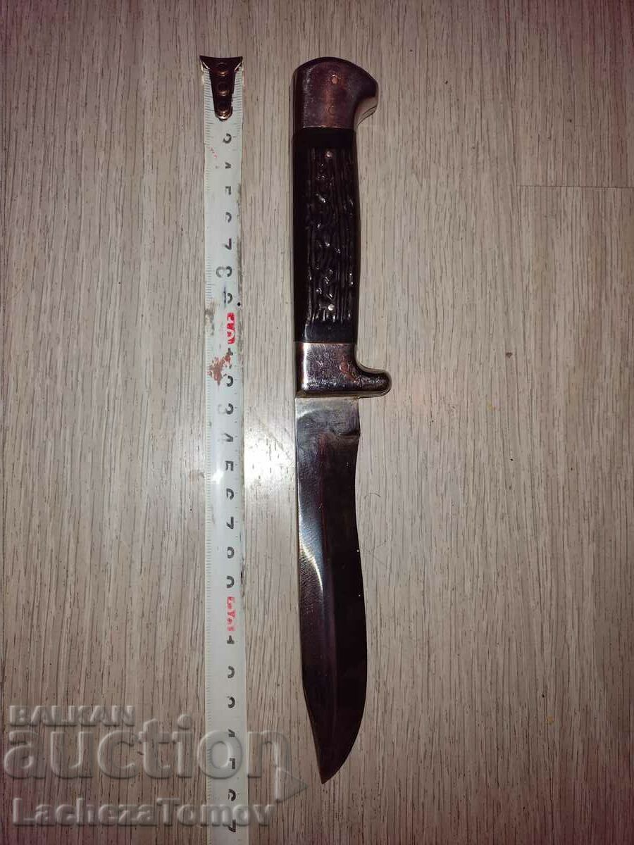 Нож острие кама Еделвайс България боен ловен качествен перф.