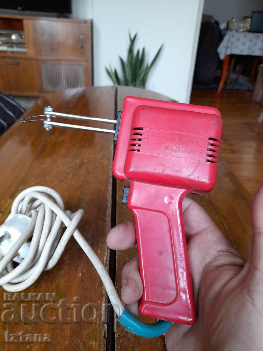 Old induction soldering iron with price 43.00 BGN | € 21.99 Old induction soldering iron with price 43.00 BGN | € 21.99