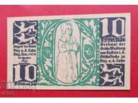 Banknote-Germany-Reyland-Pfalz-Ditz-10 Pfennig 1919