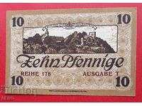 Τραπεζογραμμάτιο-Γερμανία-Σαξονία-Dipoldiswalde-10 Pfennig 1918