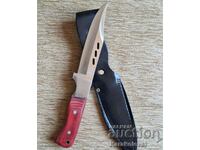 Multifunctional hunting, fishing knife with cane