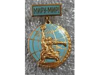 Moscow 1957. VI World Youth Festival. PEACE-PEACE!