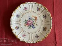 Beautiful porcelain plate with markings!NO REMARKS!