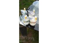 PORCELAIN STATUETTES - 4 PCS