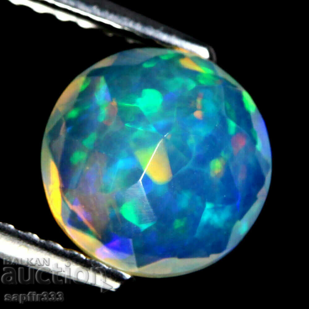 Auction 1.46 CARAT NATURAL OPAL, ROUND FACET 8.20 MM Auction 1.46 CARAT NATURAL OPAL, ROUND FACET 8.20 MM