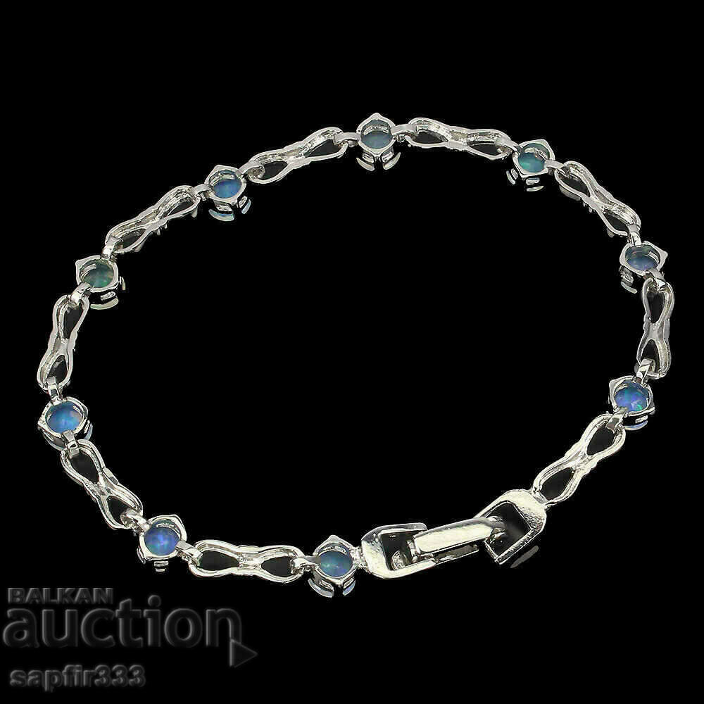 SILVER BRACELET WITH OPALS with price 478.00 BGN | € 244.40 SILVER BRACELET WITH OPALS with price 478.00 BGN | € 244.40