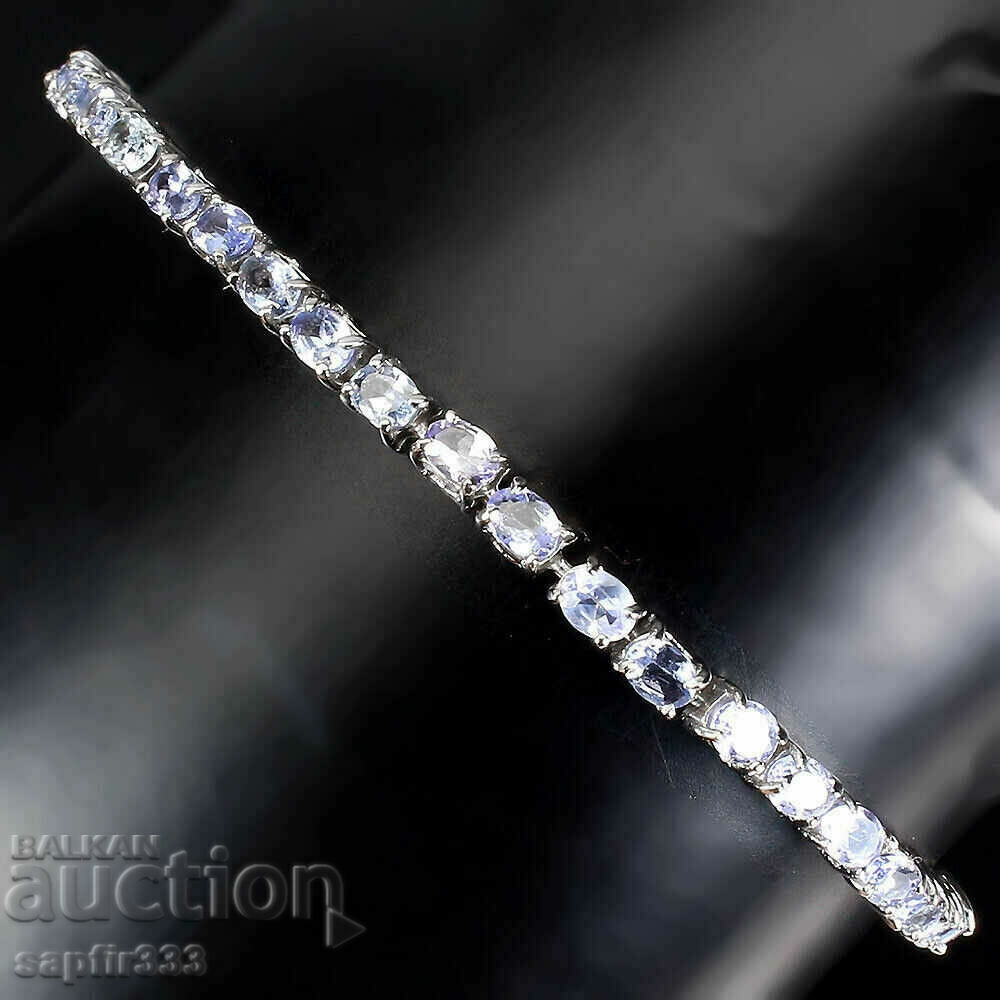 TANZANITE STYLISH SILVER BRACELET UNISEX with price 572.00 BGN | € 292.46 TANZANITE STYLISH SILVER BRACELET UNISEX with price 572.00 BGN | € 292.46
