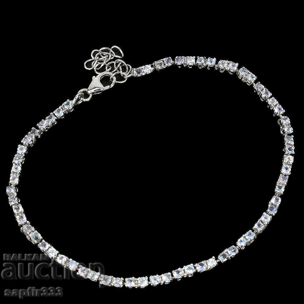 TANZANITE STYLISH ΑΣΗΜΕΝΙΟ ΒΡΑΧΙΟΛΙ UNISEX με τιμή € 292.46 | 572.00 BGN