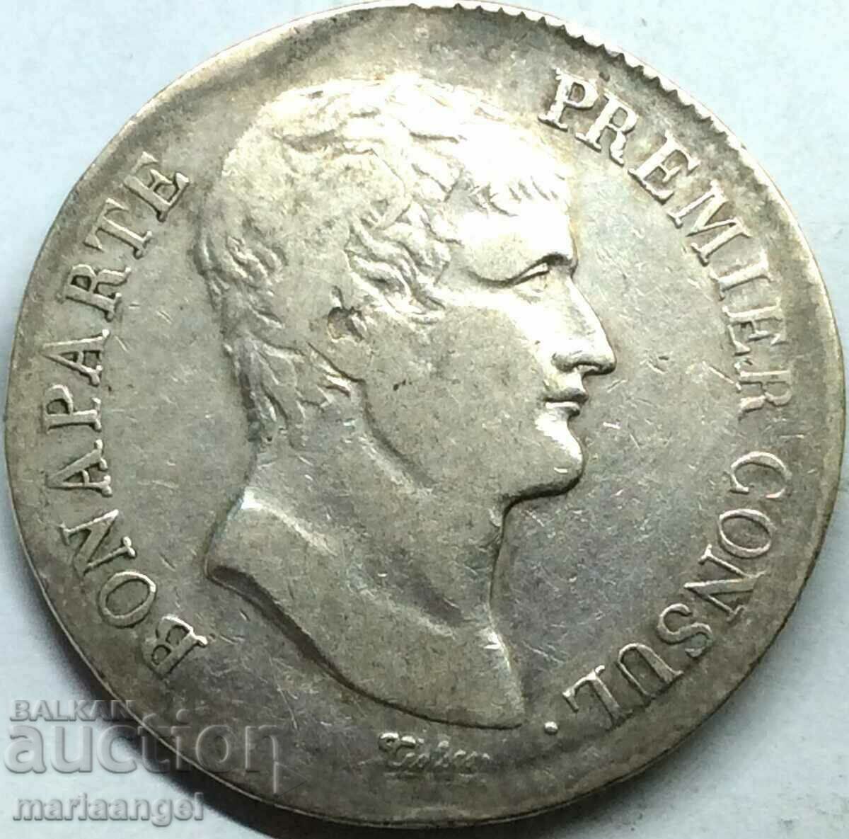 Наполеон 5 франка AN XI 1803 Консулат (1799-1804) сребро