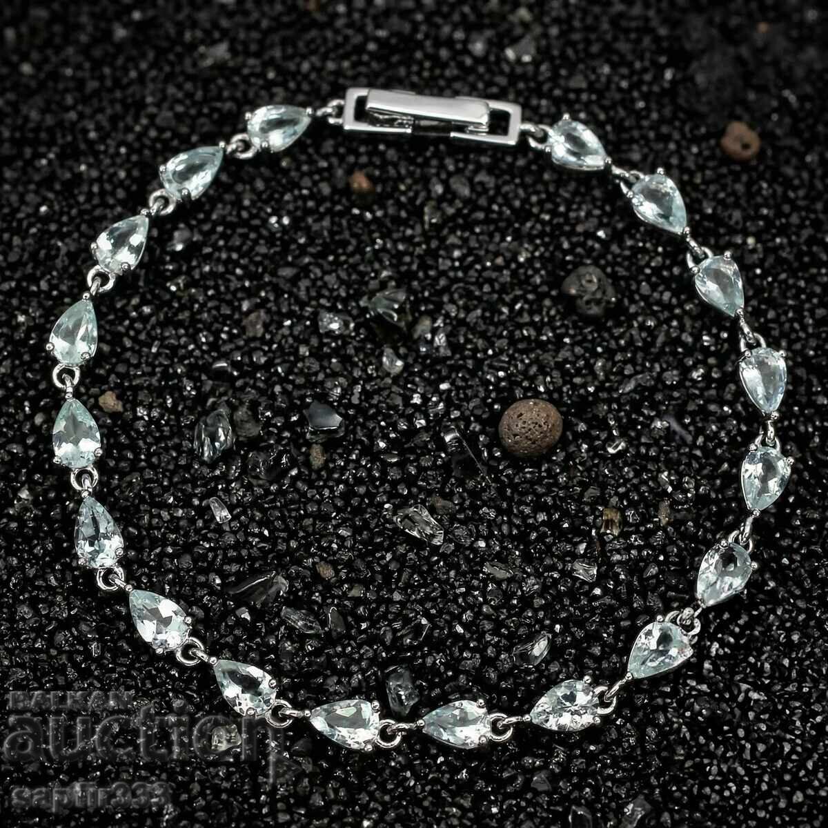 BRATARA UNISEX ACVAMARINE DESIGNER BRATARA UNISEX ACVAMARINE DESIGNER