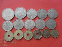 Lot colectiv de monede Spania