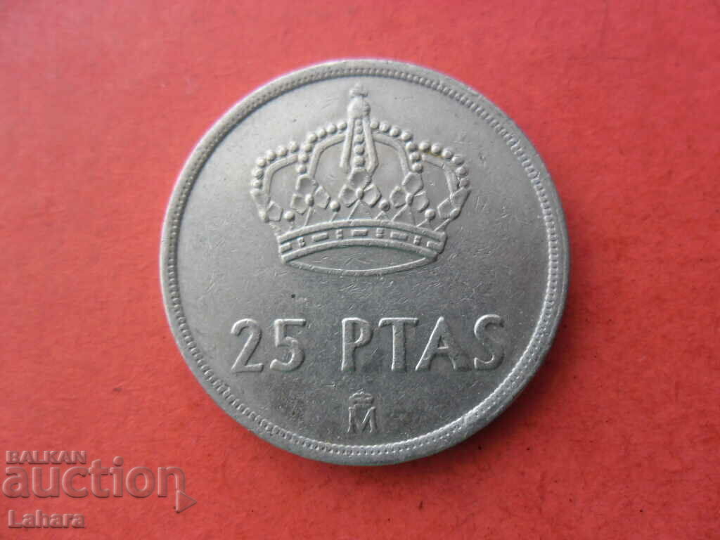 25 песети 1982 г. Испания