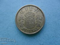 100 pesetas 1984 Spania