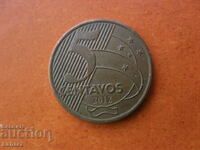 5 centavos 2012 Brazil