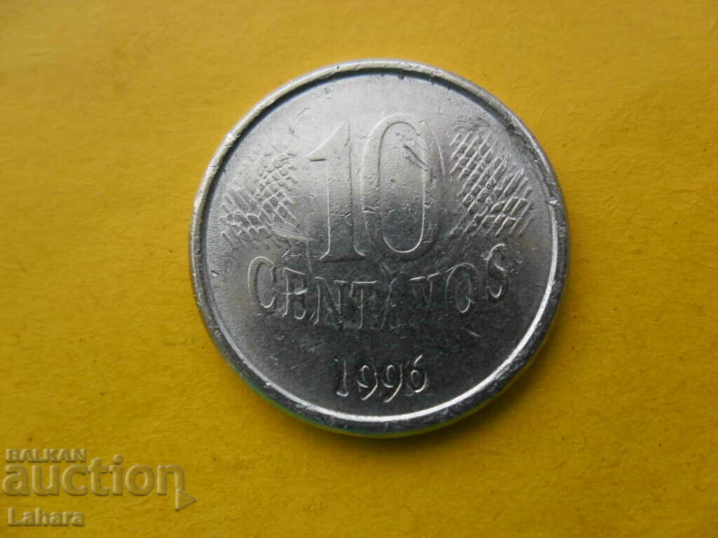 10 centavos 1996 Brazilia