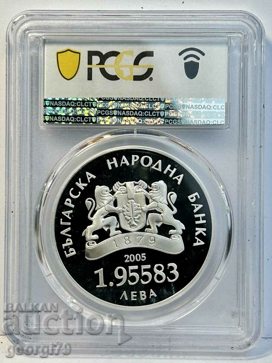 BGN 1,955 2005 PR 69 DCAM Bulgaria in the EU with price 330.00 BGN | € 168.73 BGN 1,955 2005 PR 69 DCAM Bulgaria in the EU with price 330.00 BGN | € 168.73