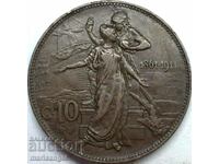 10 centesimi 1911 regatul Italiei - 50 ani 30mm