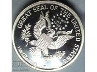 USA 1 Oz Ounce 31.31g Silver UNC PROOF