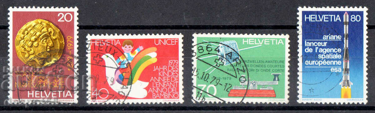 1979. Ελβετία. επετείους.