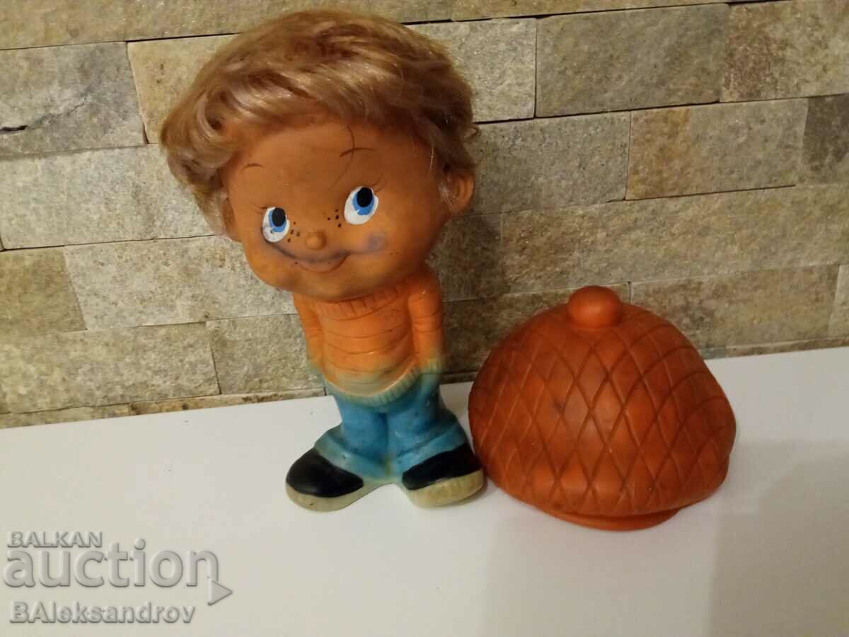 Auction  CHOCKO old big rubber toy