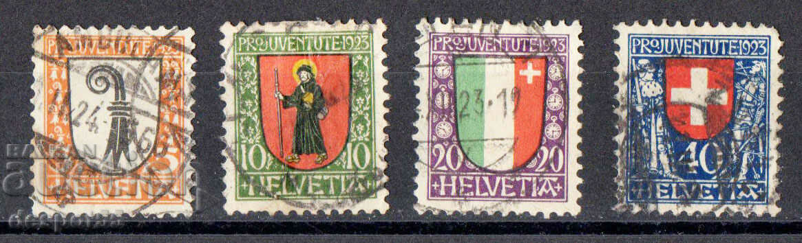 1923. Elveţia. PRO JUVENTUTE - Emblema.