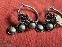 Silver earrings. From the 1 st. BZC