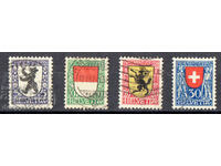 1924. Швейцария. PRO JUVENTUTE - Герб.