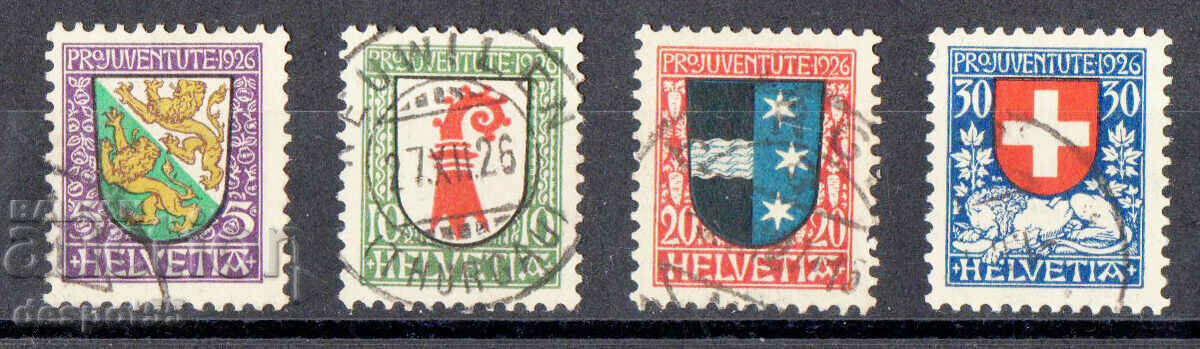 1926. Elveţia. PRO JUVENTUTE - Emblema.