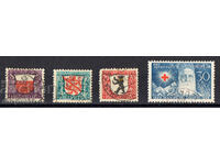 1928. Switzerland. PRO JUVENTUTE- Coat of Arms and Henri Dunant, 1828-1910