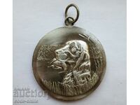 Old dog medal hunting hunting dog hunting feathered game