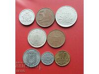 Смесен лот от 8 монети