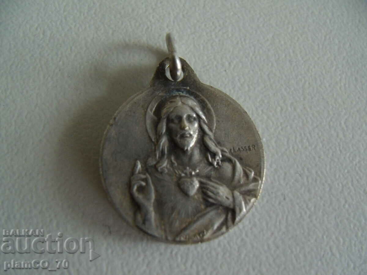 Παράδοση #*7504 Παλιό Μεταλλικό Καθολικό Μετάλλιο - Λέιζερ Παράδοση #*7504 Παλιό Μεταλλικό Καθολικό Μετάλλιο - Λέιζερ