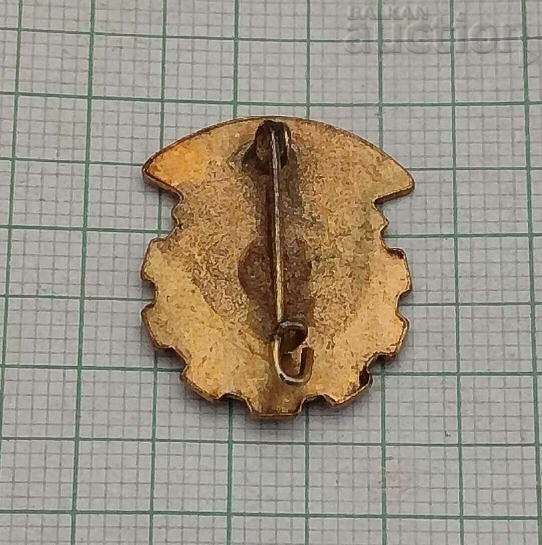 TRADE UNIONS CUBA F. CASTRO TRADE UNIONS CTC BADGE with price 7.00 BGN | € 3.58