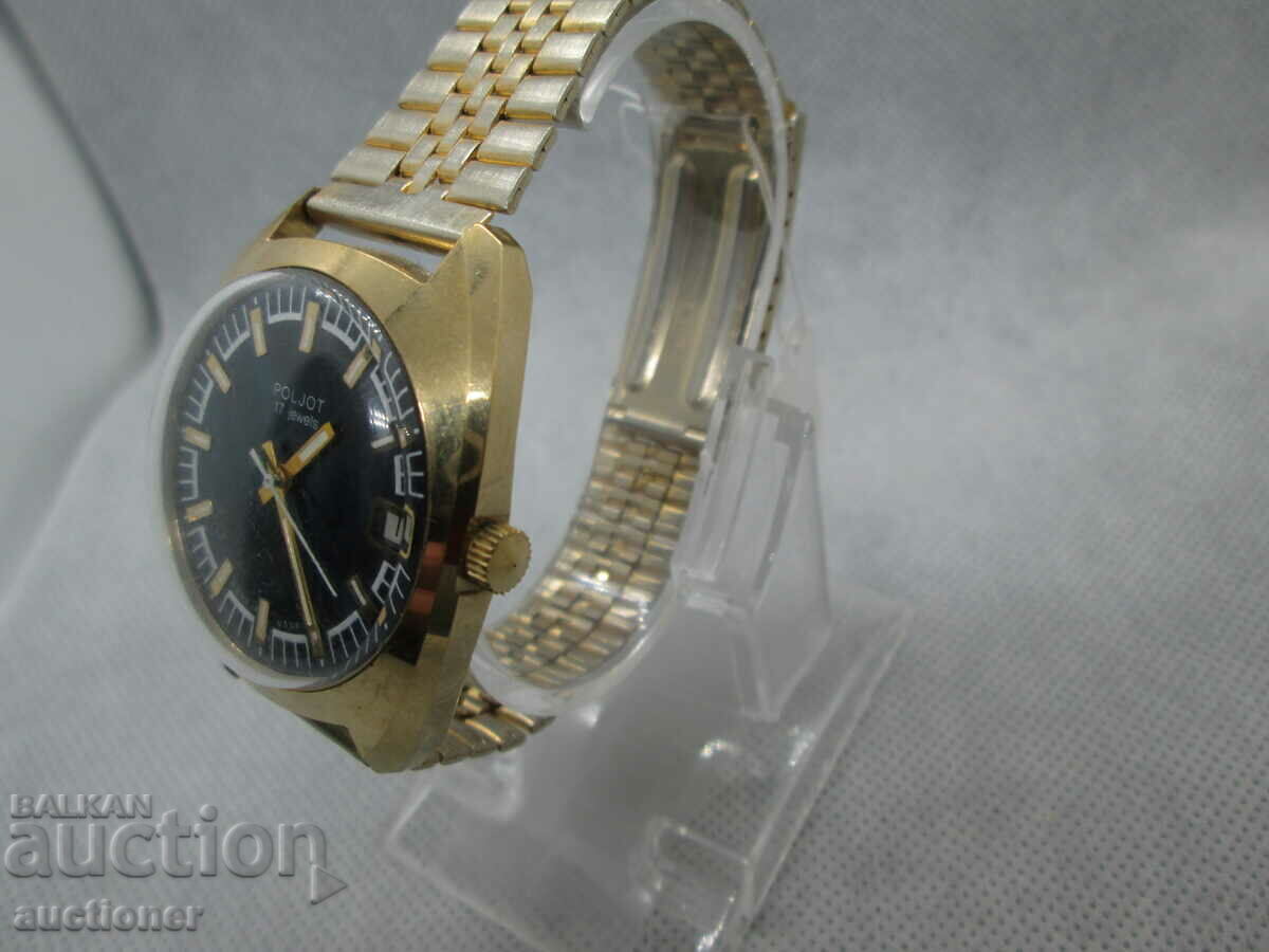 Auction SOVIET POJOT 17-stone wristwatch Auction SOVIET POJOT 17-stone wristwatch