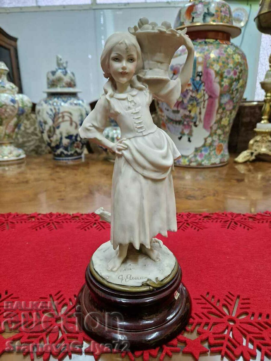 A wonderful antique Italian Capodimonte figure