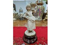 A wonderful antique Italian Capodimonte figure