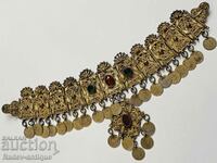 Bijuterii Revival bulgăresc filigran de aurire din argint - cățea
