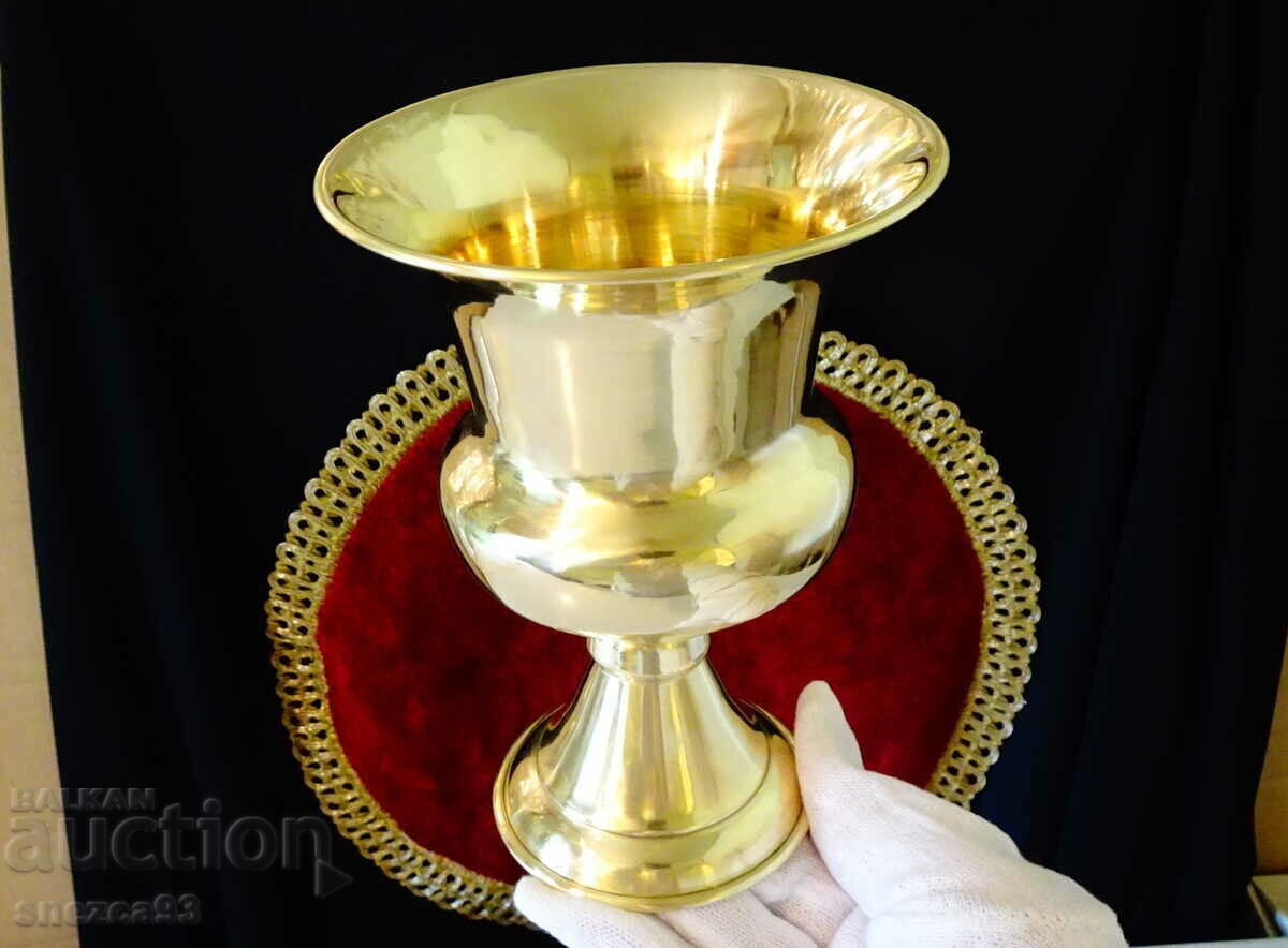 Imperial bronze goblet, wine glass in Empire style - 5 Imperial bronze goblet, wine glass in Empire style - 5