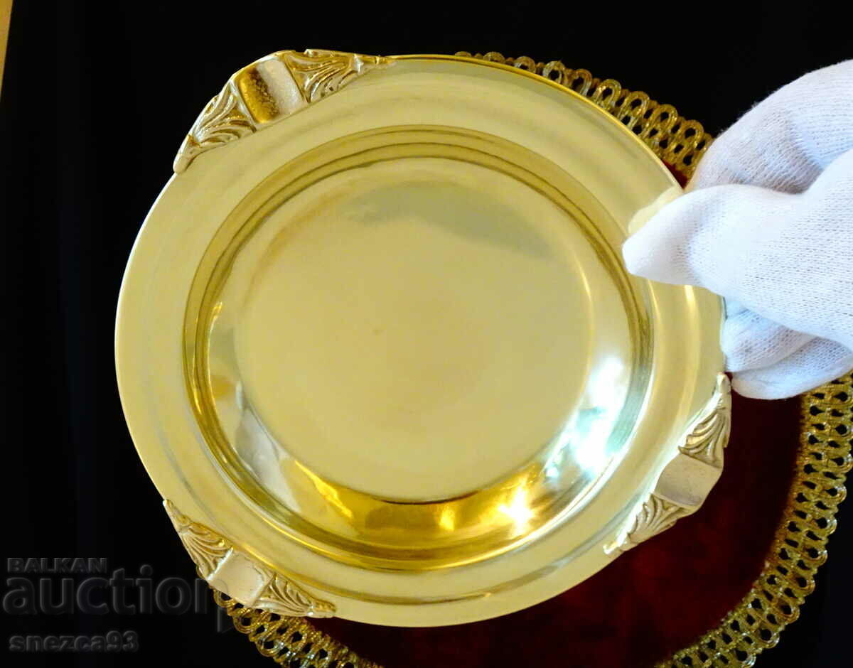 Scrumiera din bronz, relief. - 5 Scrumiera din bronz, relief. - 5