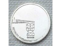 500 escudos argint 1999 Portugalia. K-1